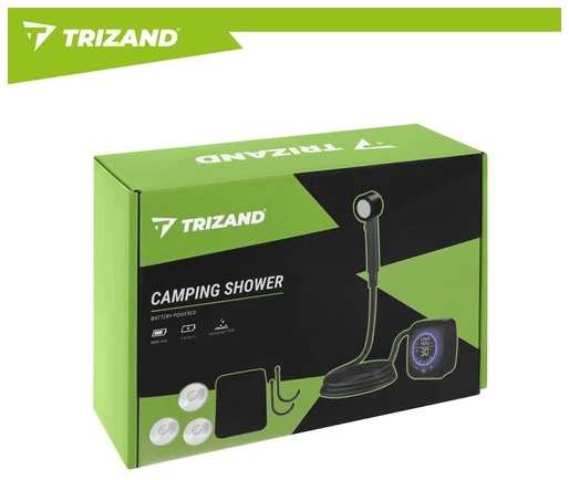 „Trizand“ 8000 mAh baterijos maitinamas kelioninis dušas
