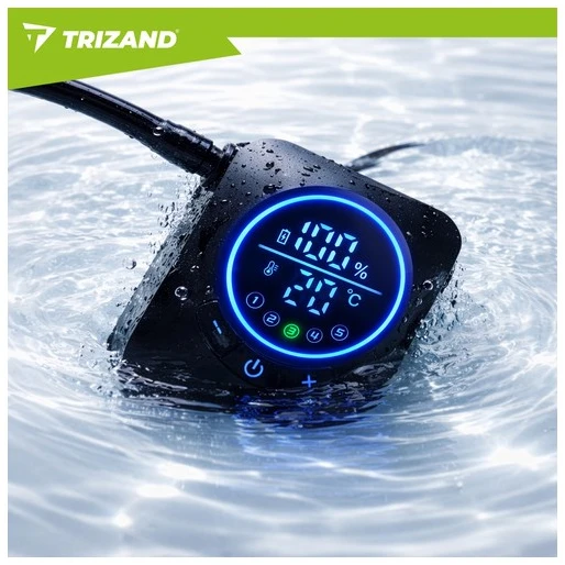 „Trizand“ 8000 mAh baterijos maitinamas kelioninis dušas