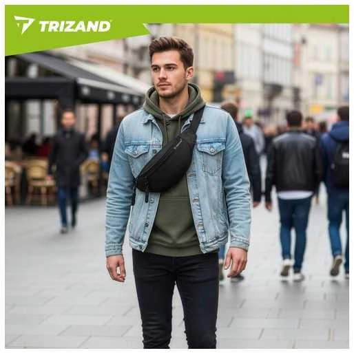 Trizand bėgimo diržo krepšys 37x15x7cm