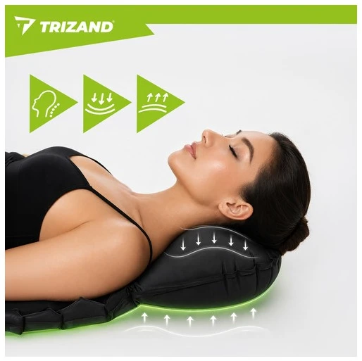 Trizand savaime pripučiamas dvigubas čiužinys