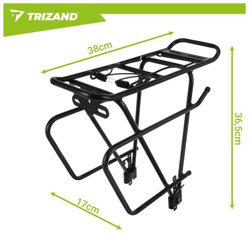 Trizand dviračių stovas 38x13,5x35cm