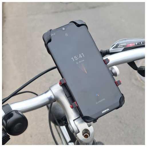Trizand Bicycle Dviračio telefono laikiklis su gumine juostele U24907