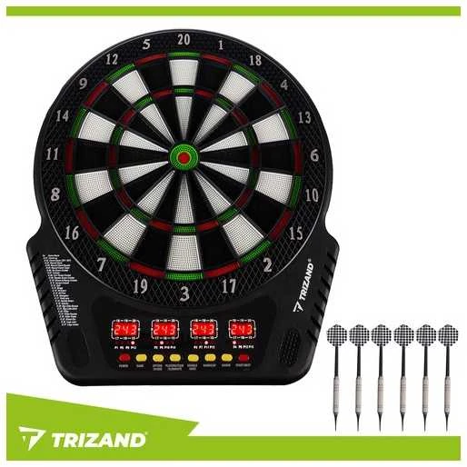 Elektroninė smiginio lenta Trizand su 4 LED ekranais ir 27 žaidimais