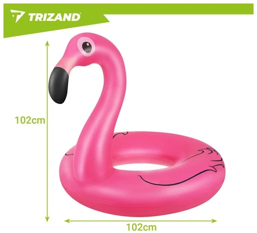 Pripučiamas žiedas - flamingas 102 cm Trizand