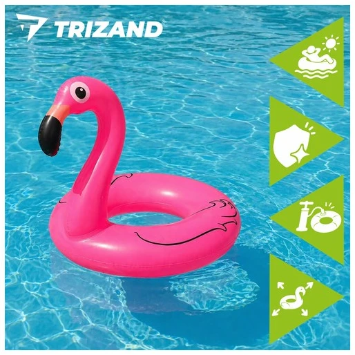 Pripučiamas žiedas - flamingas 102 cm Trizand
