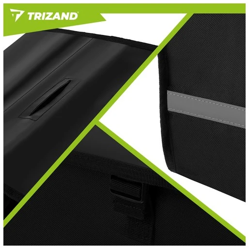 Trizand 28L dvigubas dviračio krepšys