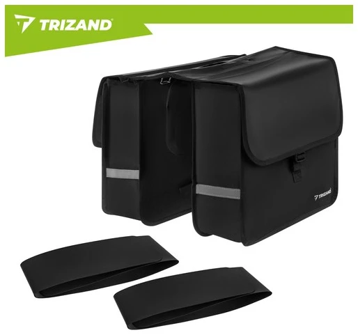 Trizand 28L dvigubas dviračio krepšys