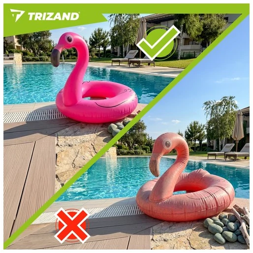 Pripučiamas žiedas - flamingas 102 cm Trizand