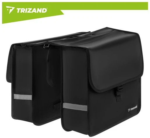 Trizand 28L dvigubas dviračio krepšys