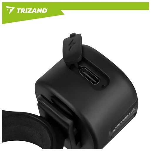 Trizand raudonas dviračio žibintas