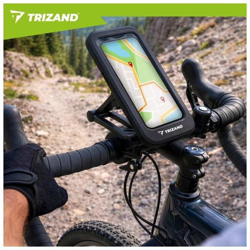 „Trizand“ vandeniui atsparus dviračio telefono laikiklis