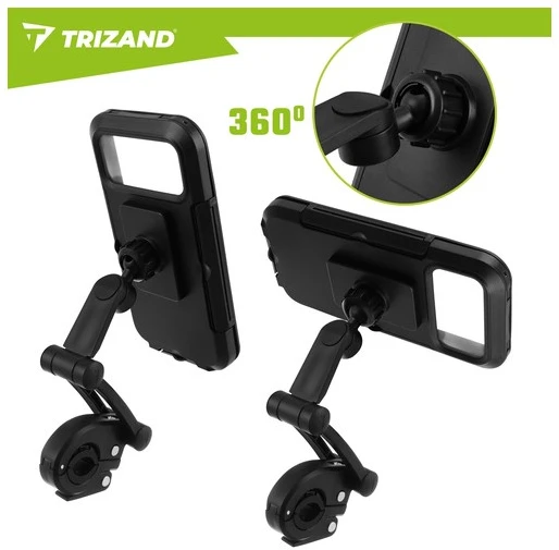 „Trizand“ vandeniui atsparus dviračio telefono laikiklis