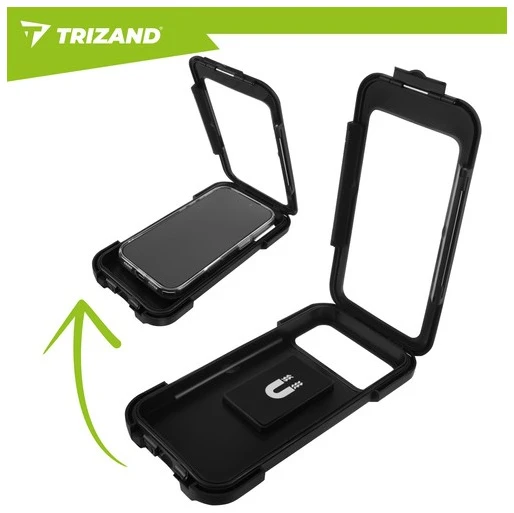 „Trizand“ vandeniui atsparus dviračio telefono laikiklis