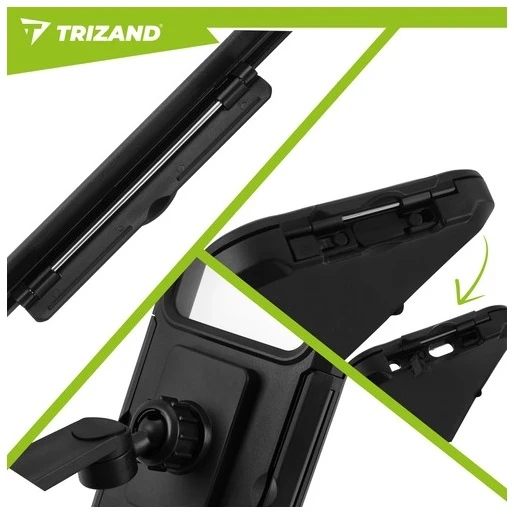 „Trizand“ vandeniui atsparus dviračio telefono laikiklis