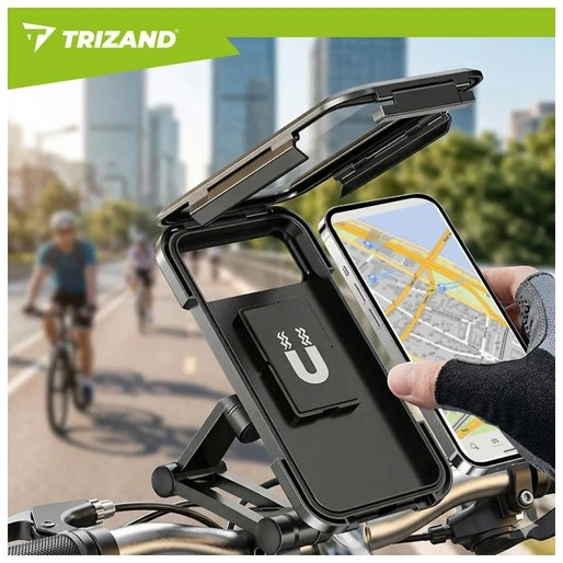 „Trizand“ vandeniui atsparus dviračio telefono laikiklis