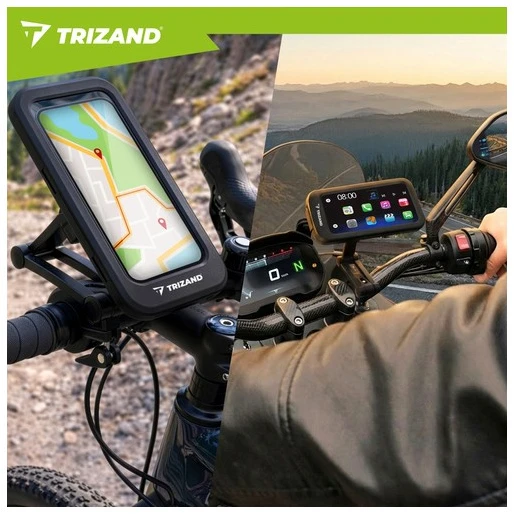 „Trizand“ vandeniui atsparus dviračio telefono laikiklis