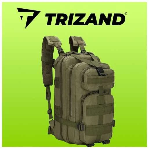 Trizand XL žalia karinė kuprinė