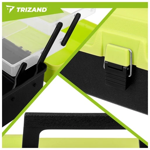 Trizand žvejybos reikmenų dėžutė