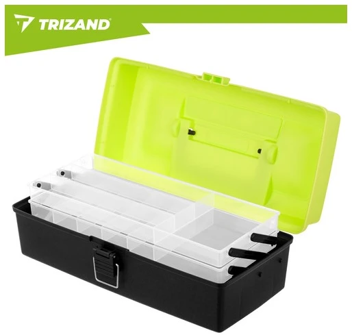 Trizand žvejybos reikmenų dėžutė