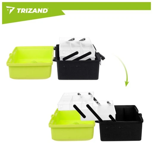 Trizand žvejybos reikmenų dėžutė