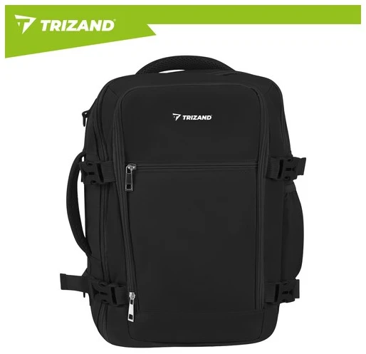 Trizand juodas 40x25x20cm hiking backpack