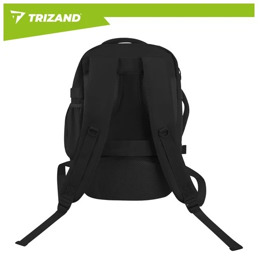 Trizand juodas 40x25x20cm hiking backpack