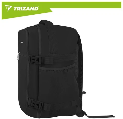 Trizand juodas 40x25x20cm hiking backpack