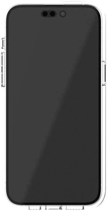 Ugly Rubber Pure Apple iPhone X / Xs dėklas telefonui skaidrus