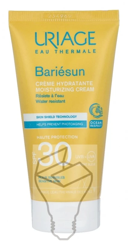 Uriage Bariésun High Protection Moisturizing Kreminis SPF 30 apsauginis kremas nuo saulės, 50 ml