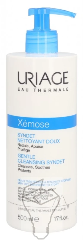 "Uriage Xémose Syndet Švelnus prausiklis" 500ml