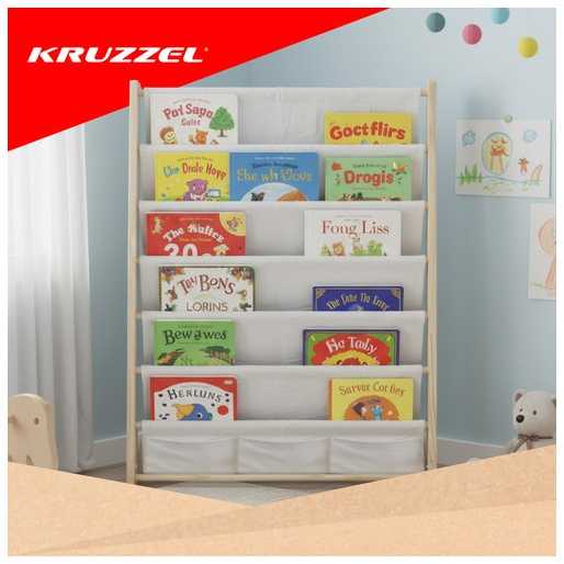 Kruzzel 25809 Children's Bookshelf