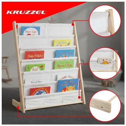 Kruzzel 25809 Children's Bookshelf