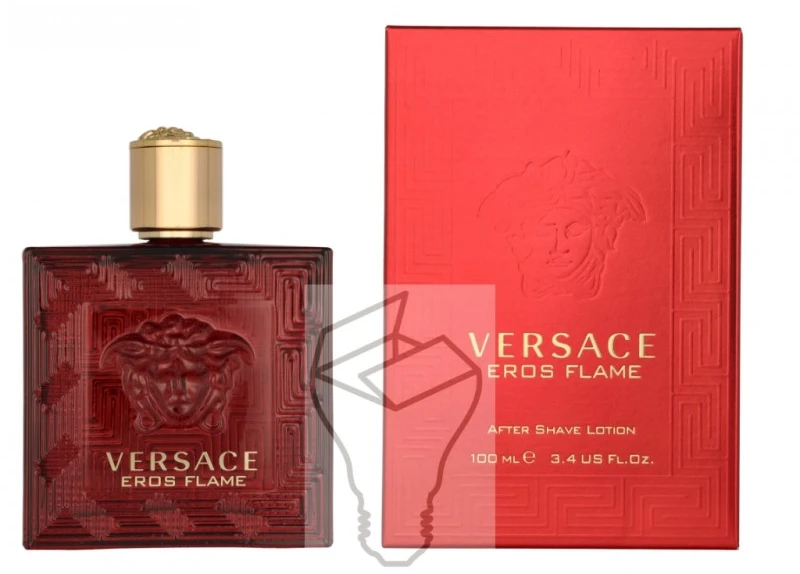 Versace Eros Flame After Shave Lotion losjonas po skutimosi, 100 ml