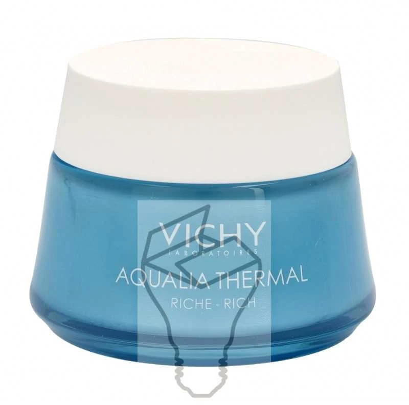 Vichy Aqualia Thermal Rich 48H Hydration drėkinamasis veido kremas sausai odai, 50 ml