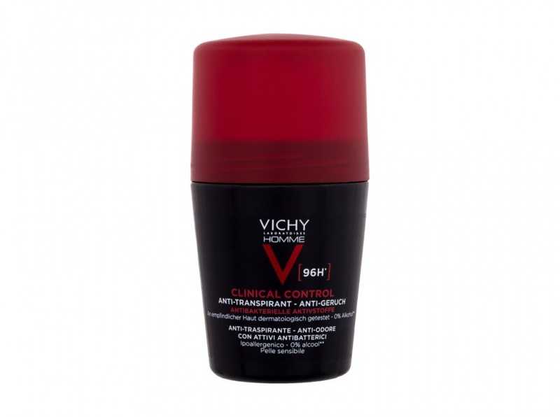 Vichy Homme Clinical Control 96H Detranspirant Rolle Rutulinis dezodorantas vyrams, 50 ml