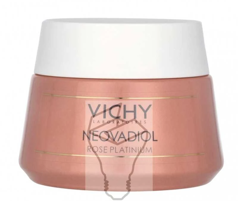 "Vichy Neovadiol Rose Platinium" švytėjimo suteikiantis bronzinio efekto dieninis kremas brandžiai odai 50ml