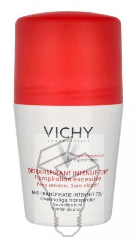 Vichy Stress Resist rutulinis dezodorantas su raudonu dangteliu