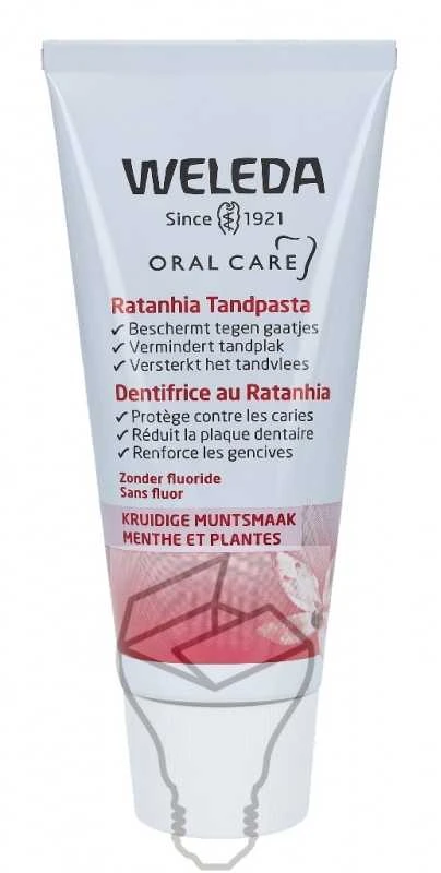 "Weleda Ratanhia" dantų pasta 75ml