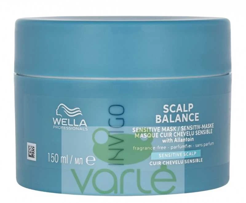 Plaukų kaukė jautriai galvos odai Wella Invigo Scalp Balance Sensitive Scalp 150ml
