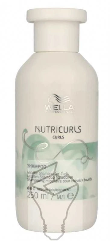 Wella Professionals NutriCurls Curls Micellar Šampūnas Šampūnas moterims, 250 ml