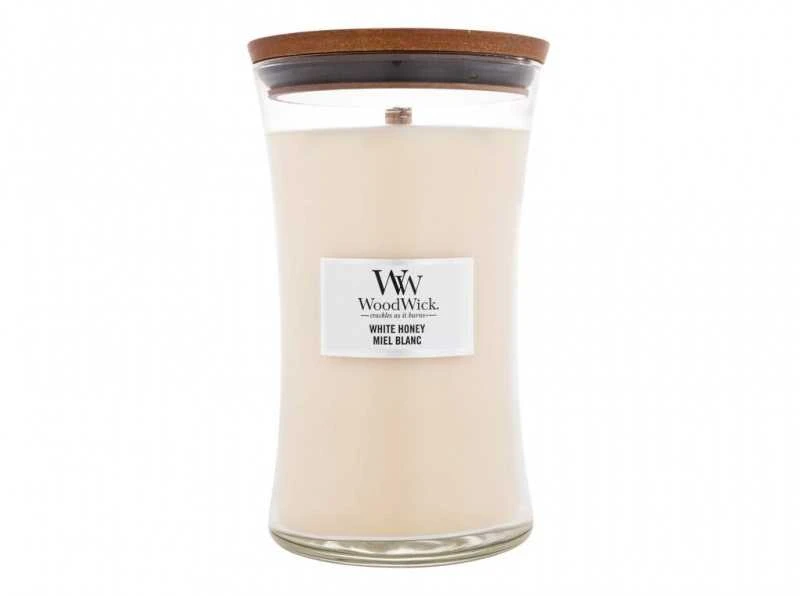 WoodWick Aromatinė žvakė (White Honey), 609,5 g