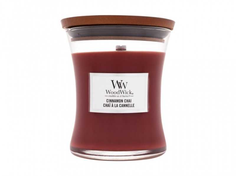 WoodWick Aromatinė žvakė (Cinammon chai), 275 g