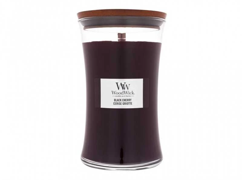 WoodWick Aromatinė žvakė (Black Cherry), 609,5 g