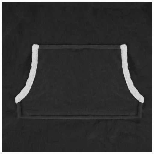 XXL sweatshirt - blanket juodas Ruhhy 24403