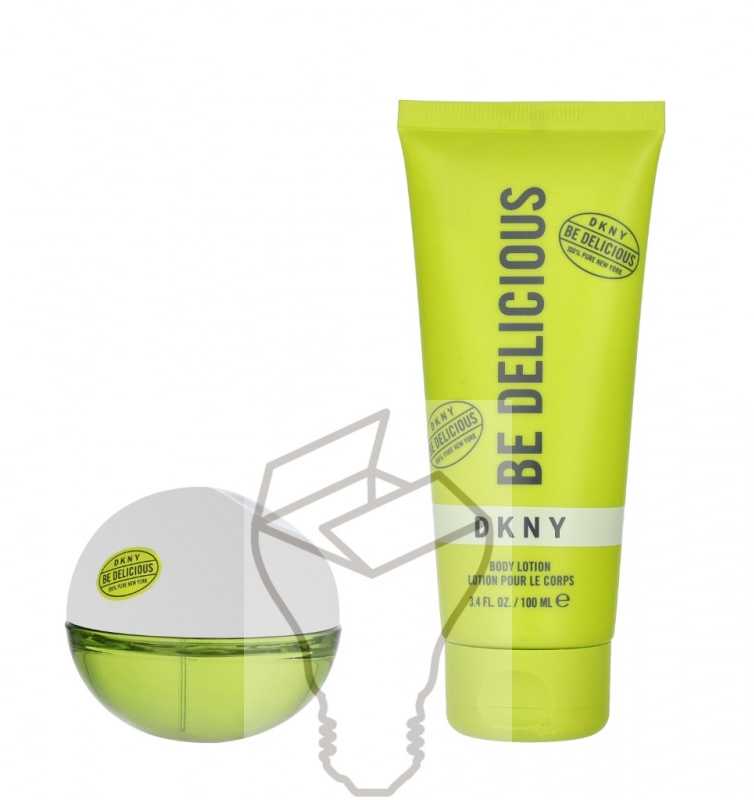 Kvepalų rinkinys moterims York Donna Karan DKNY Be Delicious for Women (DKNY Be Delicious EDP, 30 ml + kūno losjonas 100 ml)