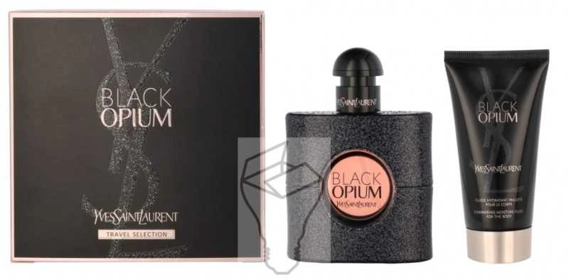 Yves Saint Laurent YSL Juodas Opium rinkinys moterims, 100 ml