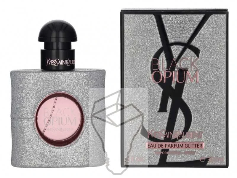 Yves Saint Laurent YSL Juodas Opium Glitter EDP parfumuotas vanduo moterims, 30 ml