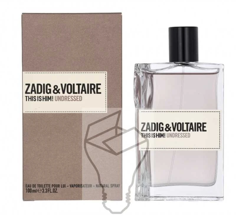 Kvepalai vyrams Zadig & Voltaire This Is Him! Undressed EDT, 100 ml