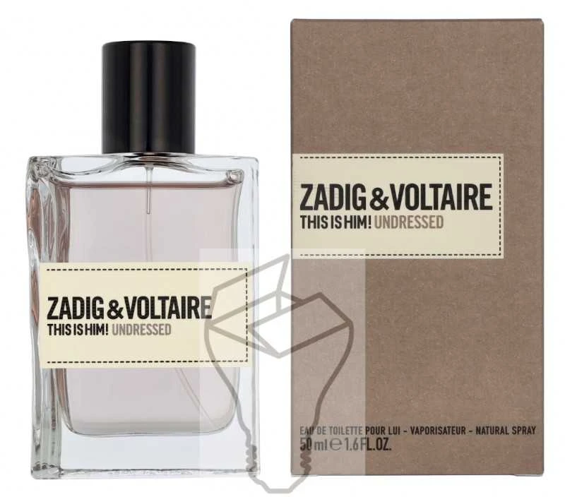Zadig & Voltaire This is Him! Undressed EDT tualetinis vanduo vyrams, 50 ml