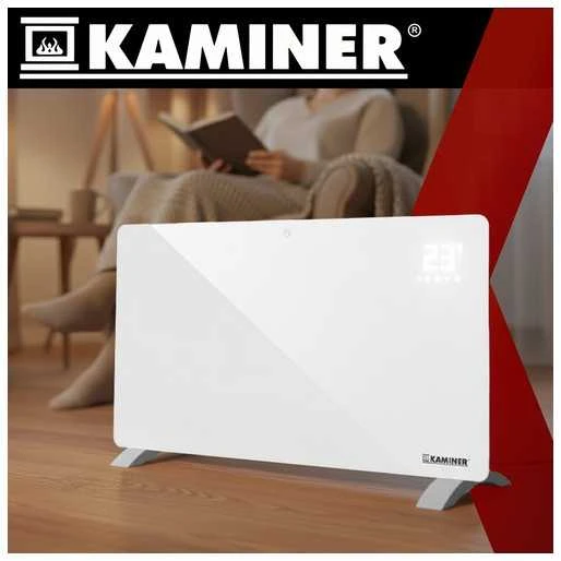 Zelva Kaminer 26573 electric glass radiator